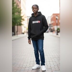 Jordan Black Chicago Hoodie NWT